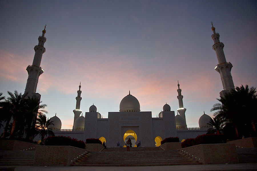 Sheikh Zayed Grand Mosque in the UAE