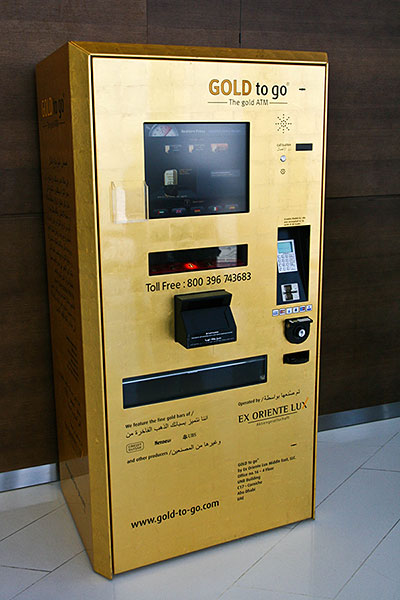 Gold ATM in the UAE