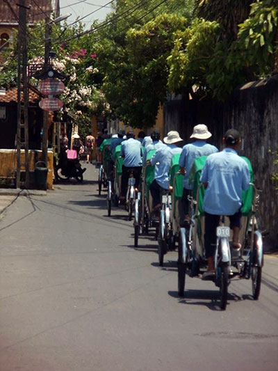 Bicycles in Hoi An, Vietnam