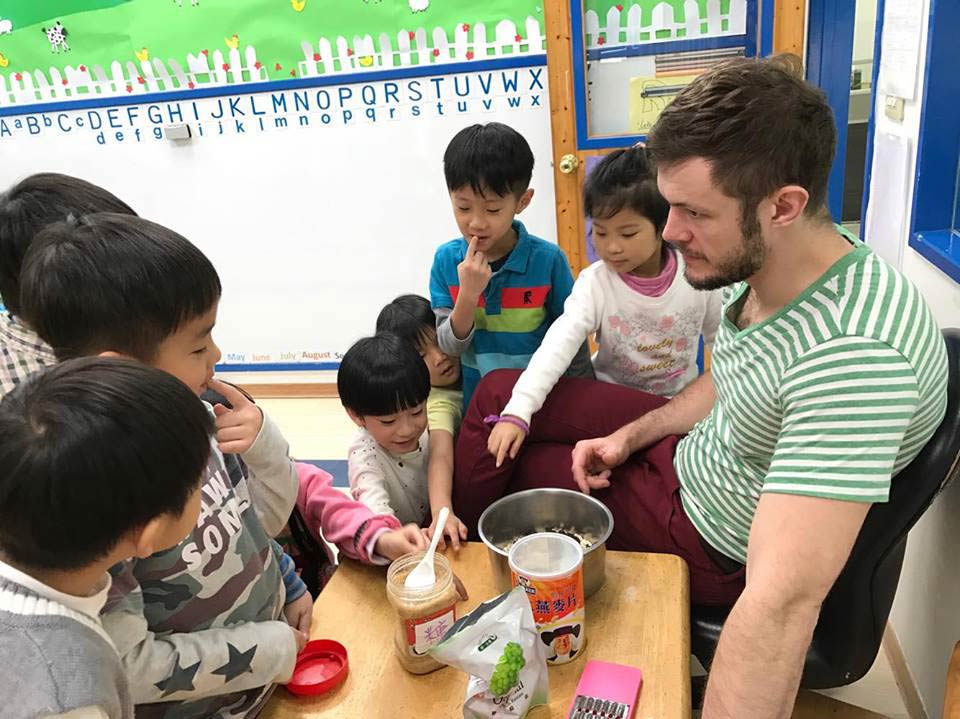 Teaching English in Taiwan - Cooking Class