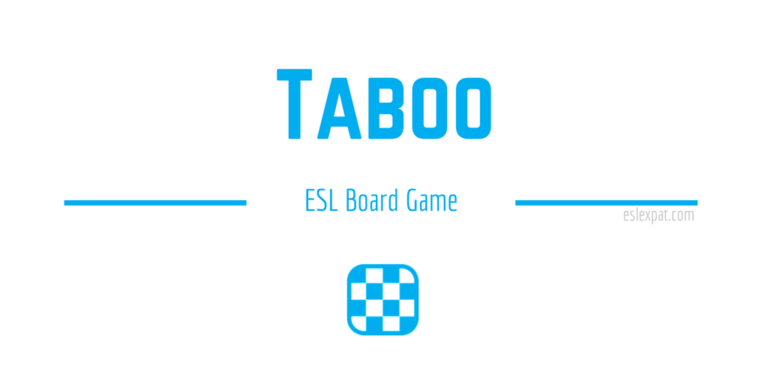 Taboo ESL Board Games For Kids Adults ESL Expat Taboo ESL Board Games For Kids Adults ESL Expat