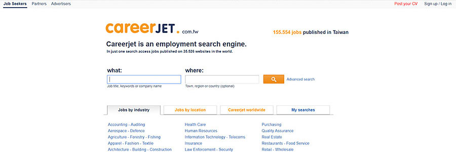 Career Jet Taiwan