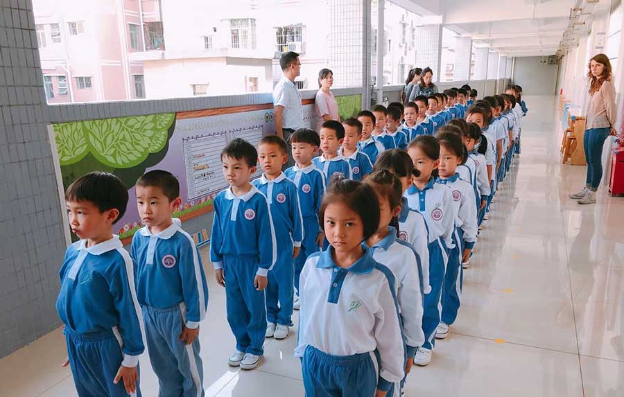 Teaching Elementary Kids in China