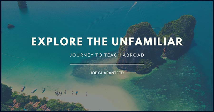 Journey to Teach Abroad