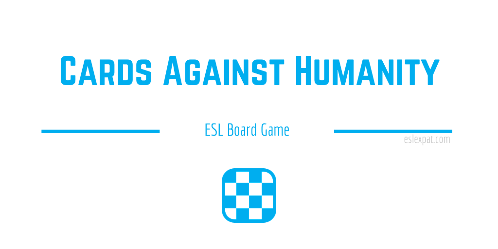 Cards Against Humanity ESL Board Game