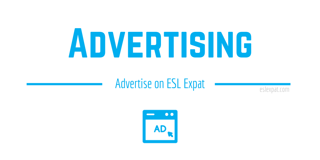 Advertise on ESL Expat