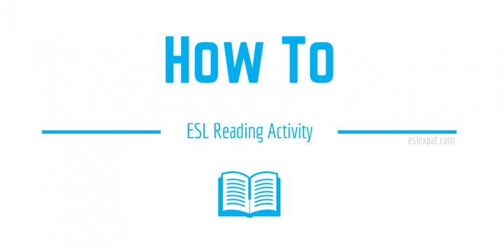 How To ESL Reading Activity