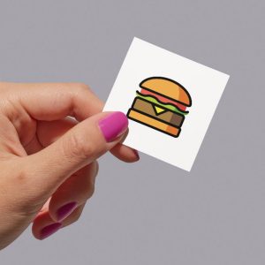 Flashcard Sample - Hamburger