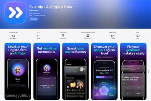 Fluenty AI English Tutor